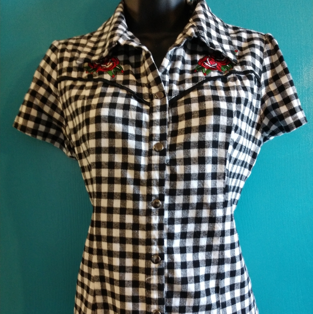 Sourpuss Rockabilly Ladies Flannel